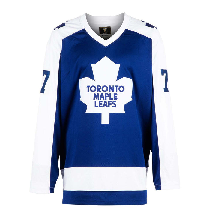 Lanny McDonald Autographed Toronto Maple Leafs Throwback Fanatics Jersey Image 2