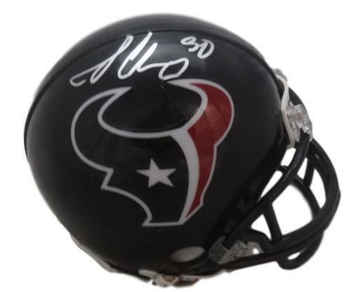 Jadeveon Clowney Autographed Houston Texans Riddell Mini Helmet JSA 10885 Image 1