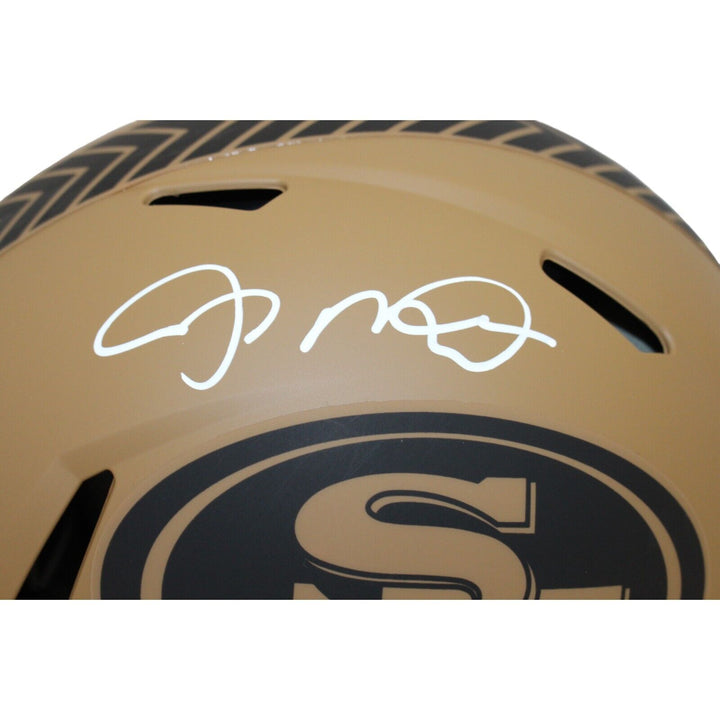 Joe Montana Autographed San Francisco 49ers 23 Salute Pro Helmet Beckett 44027 Image 2
