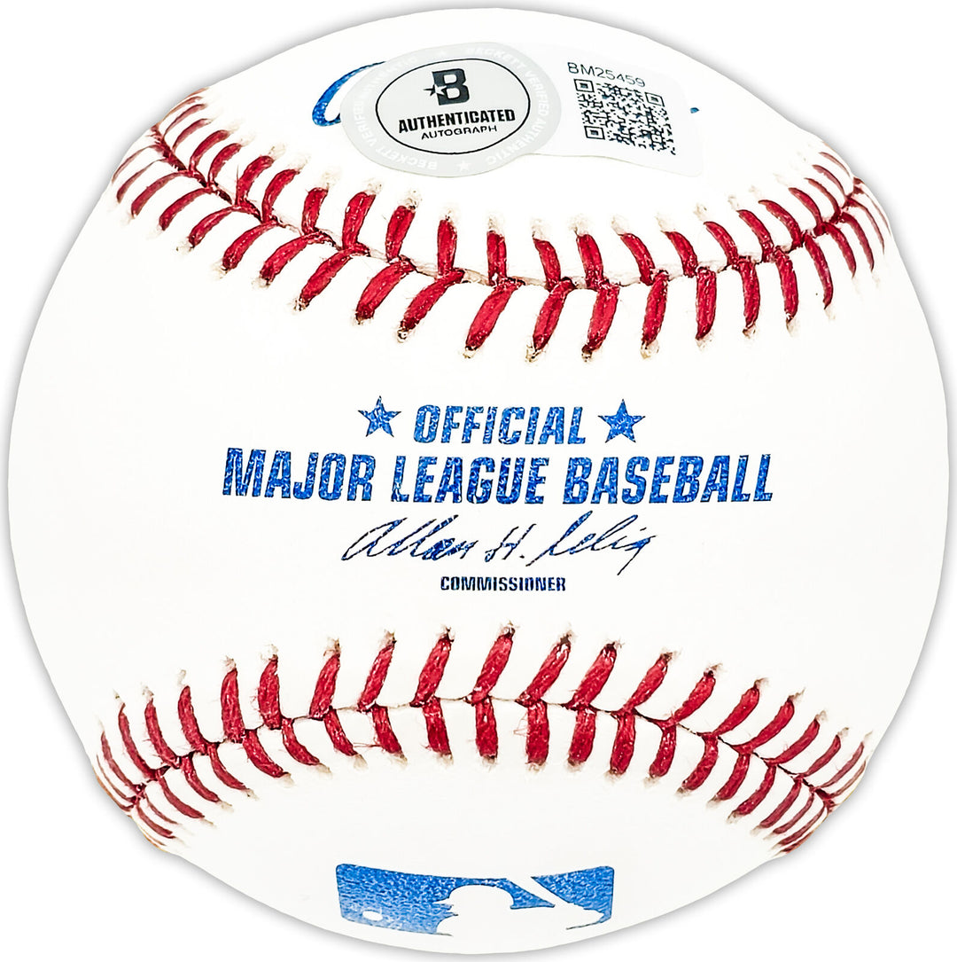 Bob Oliver Autographed MLB Baseball Royals, Los Angeles Angels Beckett BM25459 Image 2
