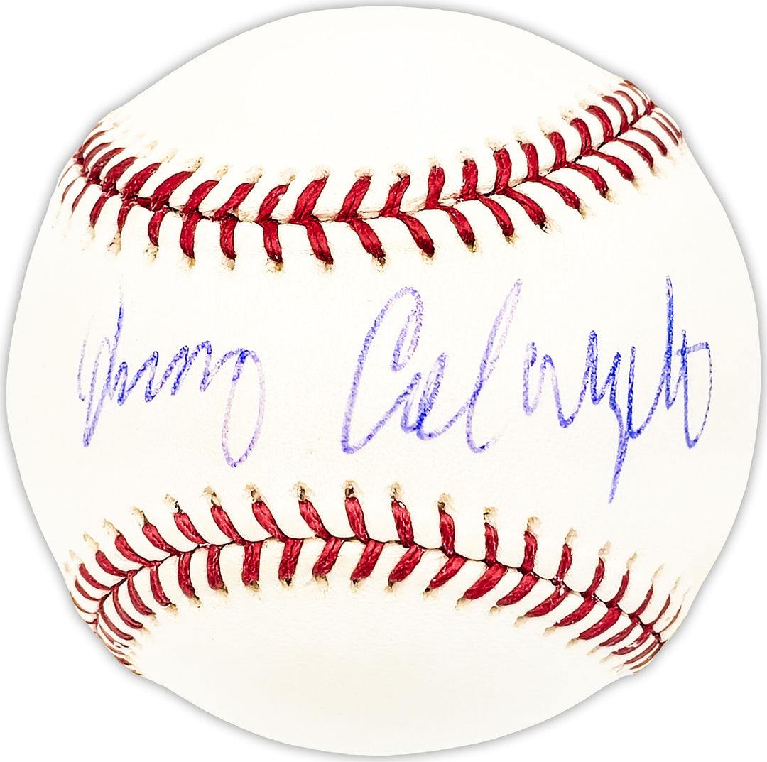 Jerry Colangelo Autographed MLB Baseball Diamondbacks Owner Beckett QR #BM25445 Image 1