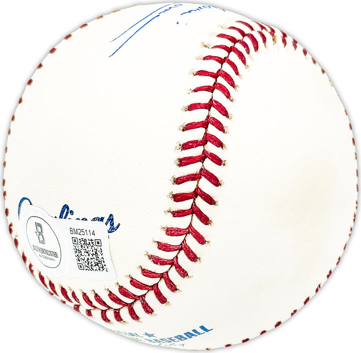 George P. Toma Autographed MLB Baseball Kansas City Royals Beckett QR #BM25114 Image 3