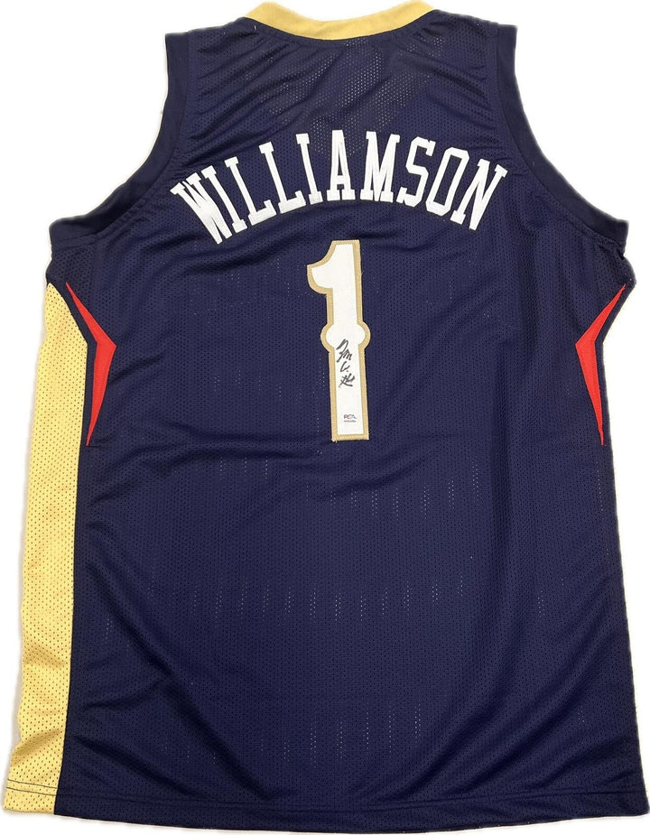 Zion Williamson Signed Jersey PSA/DNA New Orleans Pelicans Autographed Image 1