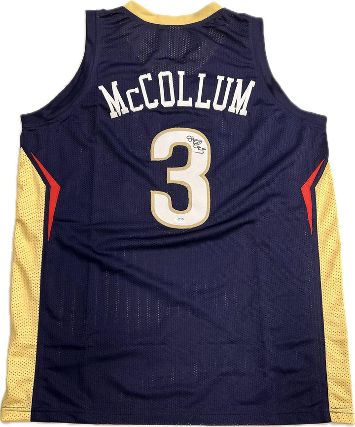 CJ McCollum signed jersey PSA/DNA New Orleans Pelicans Autographed Image 1