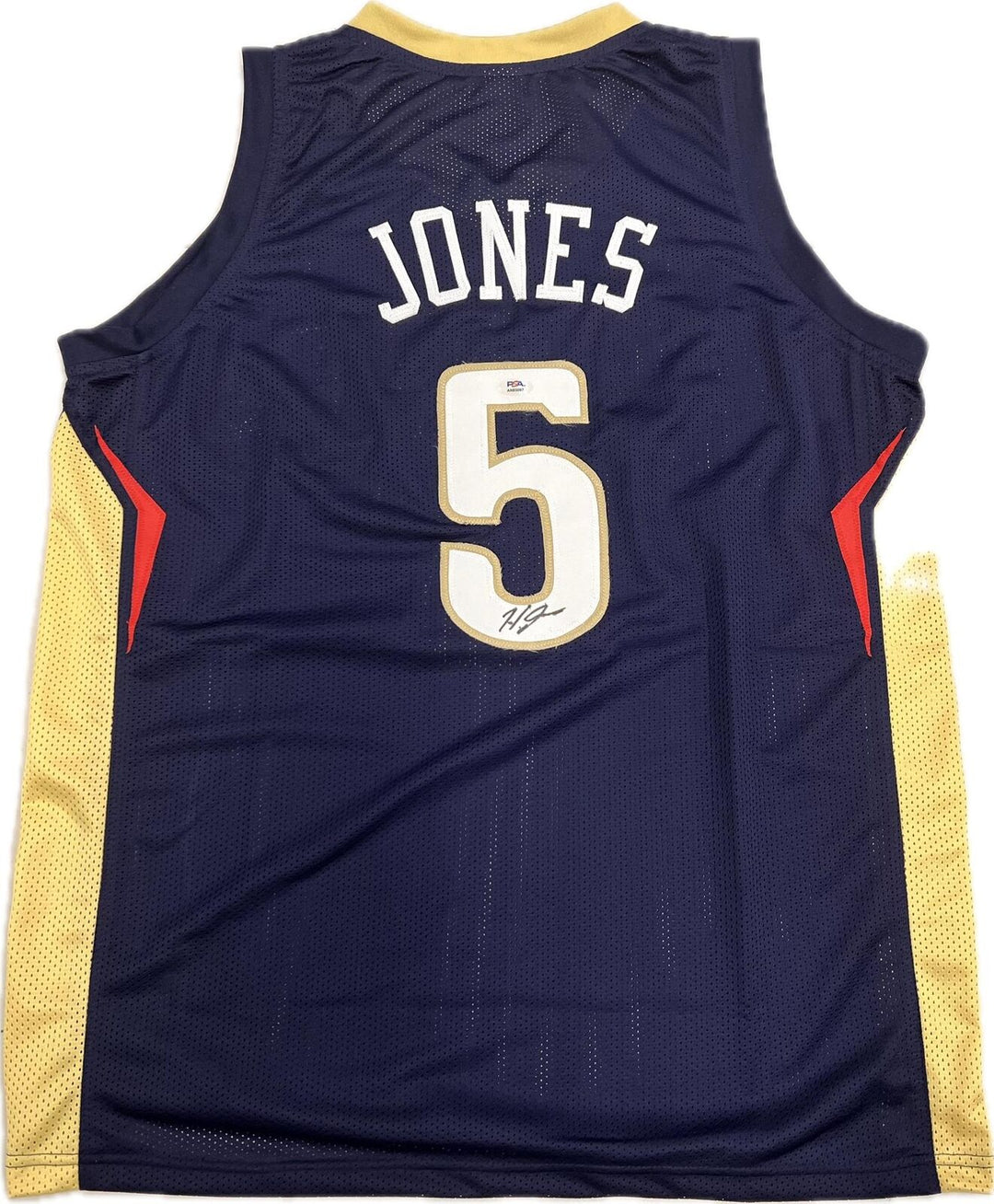 Herb Jones Signed Jersey PSA/DNA New Orleans Pelicans Autographed Image 1