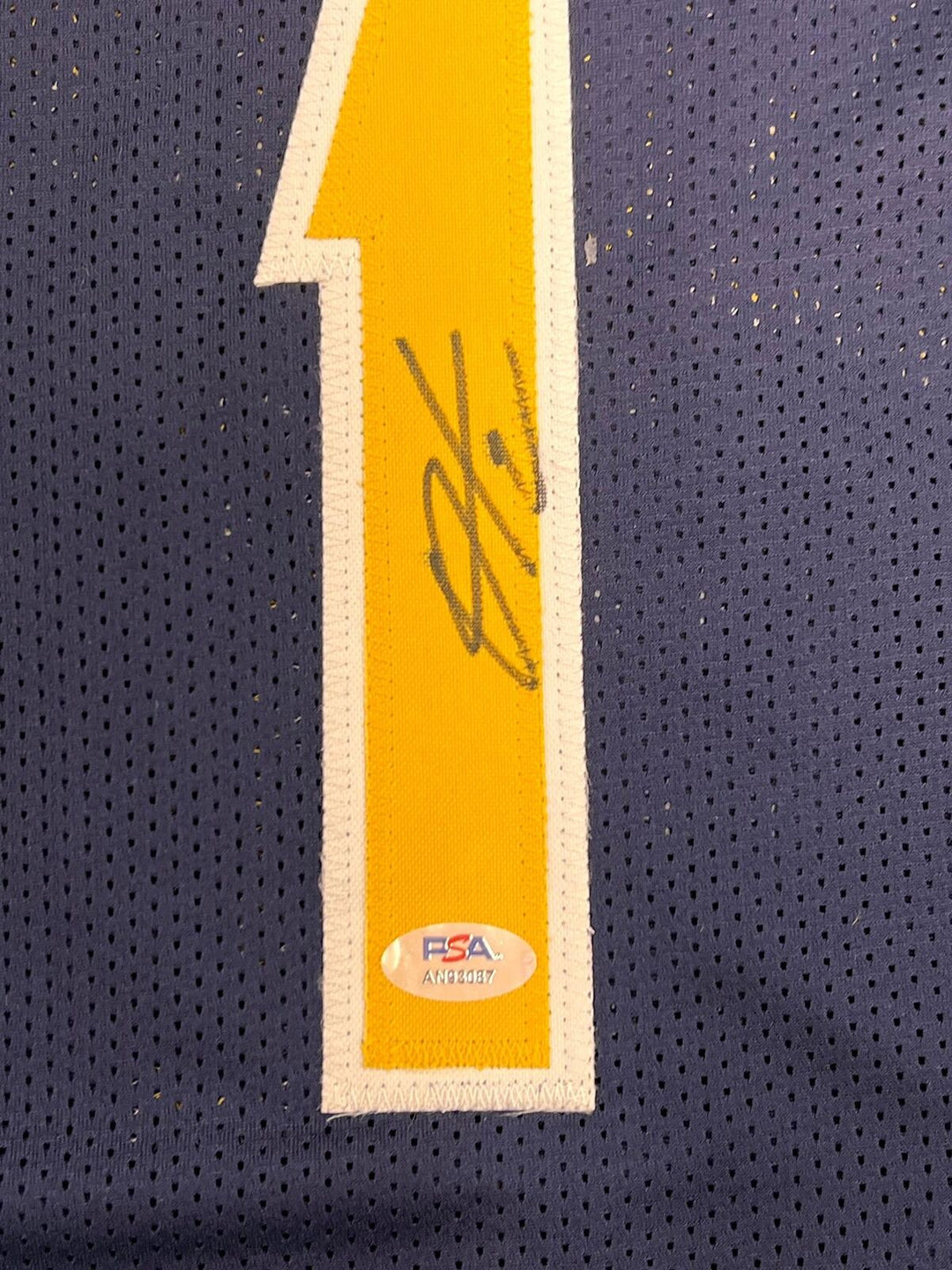 Obi Toppin signed jersey PSA/DNA Indiana Pacers Autographed Image 2
