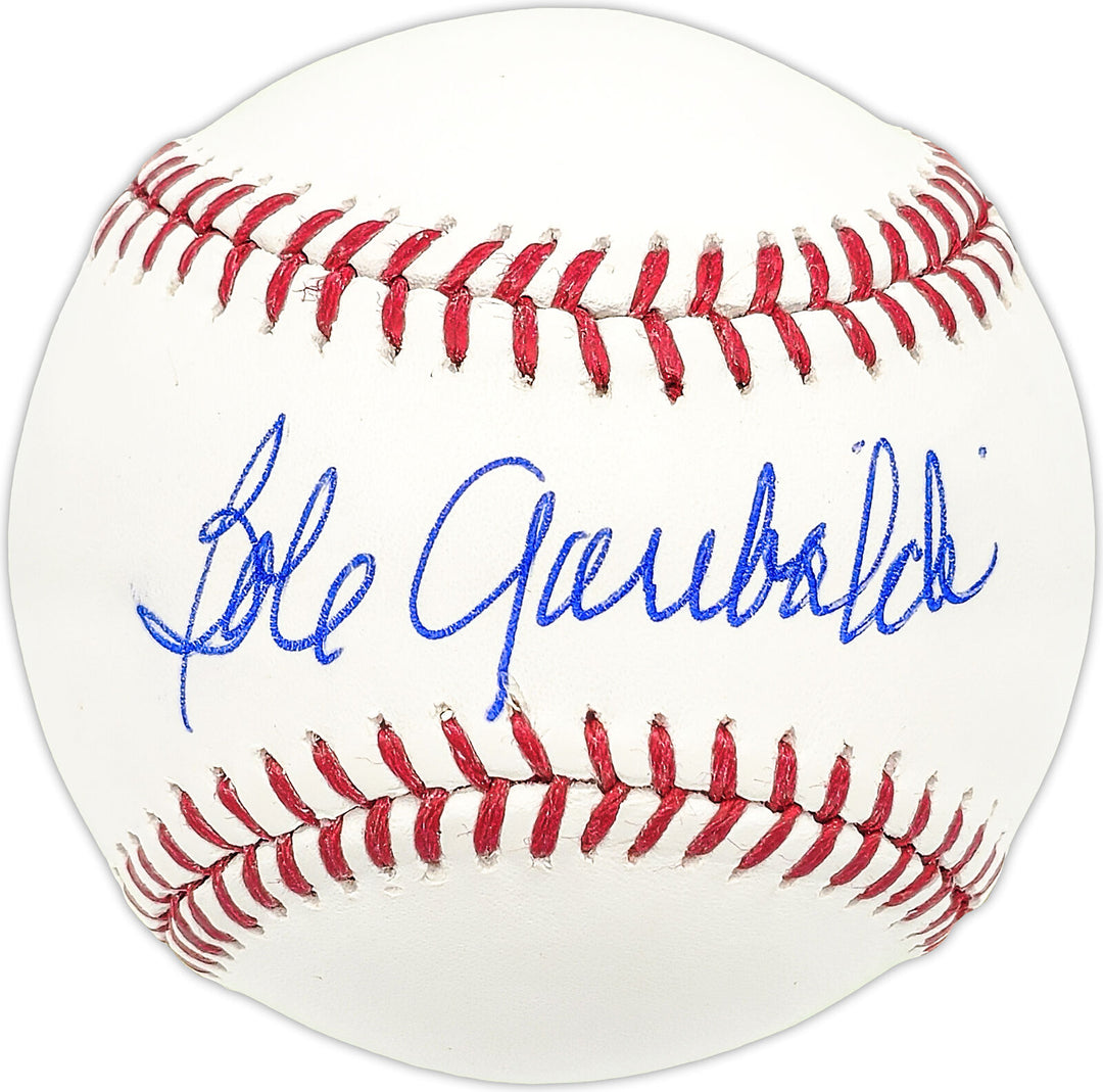 Bob Garibaldi Autographed Signed MLB Baseball SF Giants, Royals 227619 Image 1
