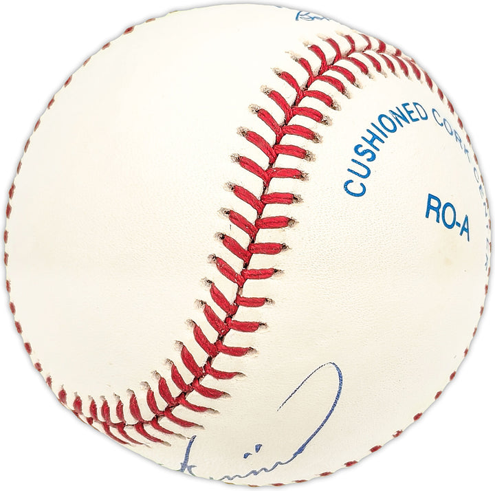 Russ McGinnis Autographed AL Baseball Texas Rangers, Kansas City Royals 227419 Image 4