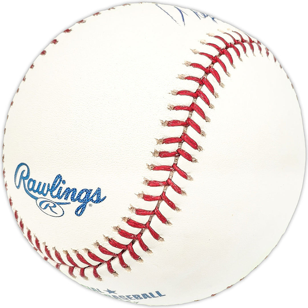 Wayne Rosenthal Autographed MLB Baseball Texas Rangers, Miami Marlins 227492 Image 3