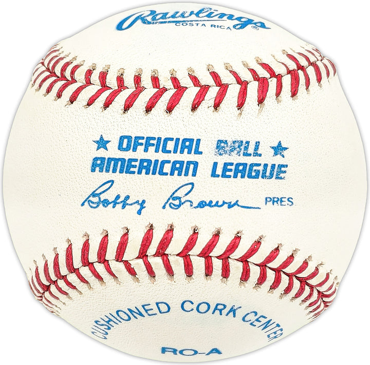 Ellie Rodriguez Autographed Signed AL Baseball Yankees, Royals 227363 Image 2