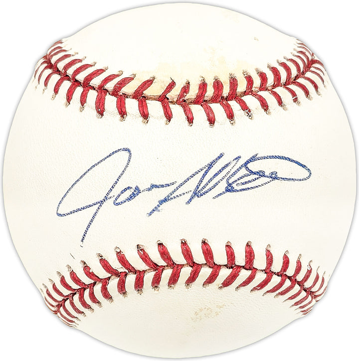 Jose Alberro Autographed Signed Official AL Baseball Texas Rangers SKU #227746 Image 1