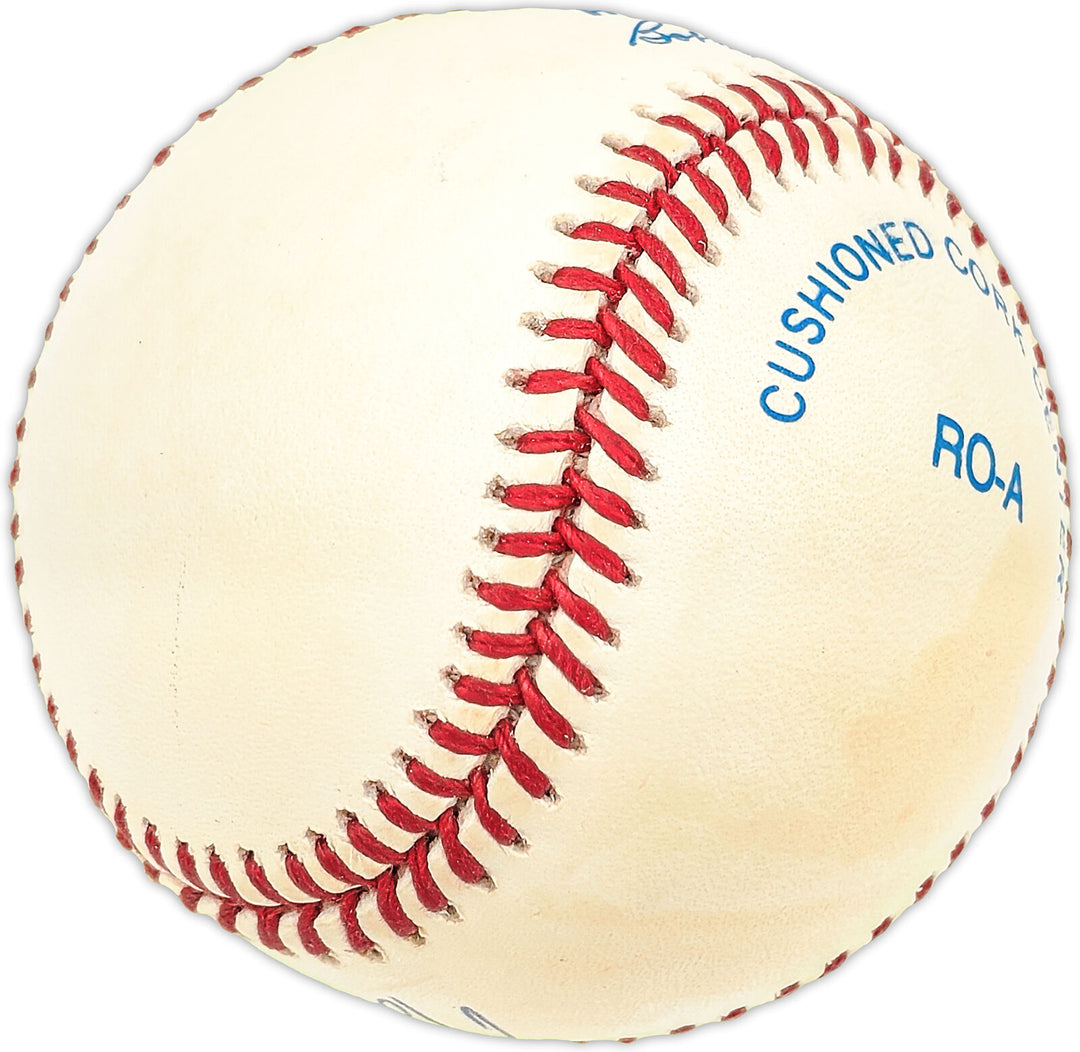 Dave Tobik Autographed Official AL Baseball Detroit Tigers, Texas Rangers 227472 Image 4