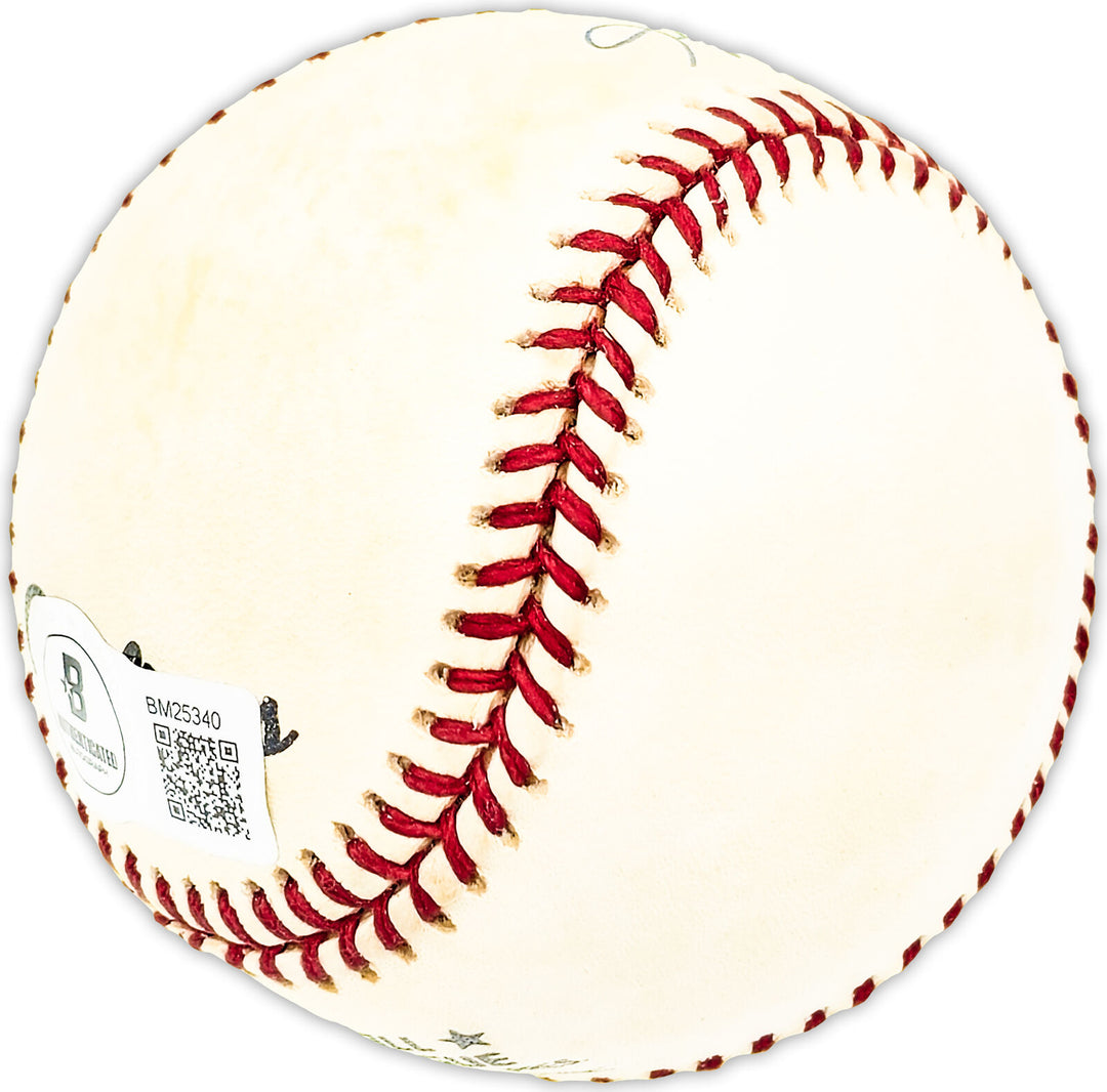Luis Alcaraz Autographed Signed NL Baseball Dodgers, Royals Beckett QR #BM25340 Image 3