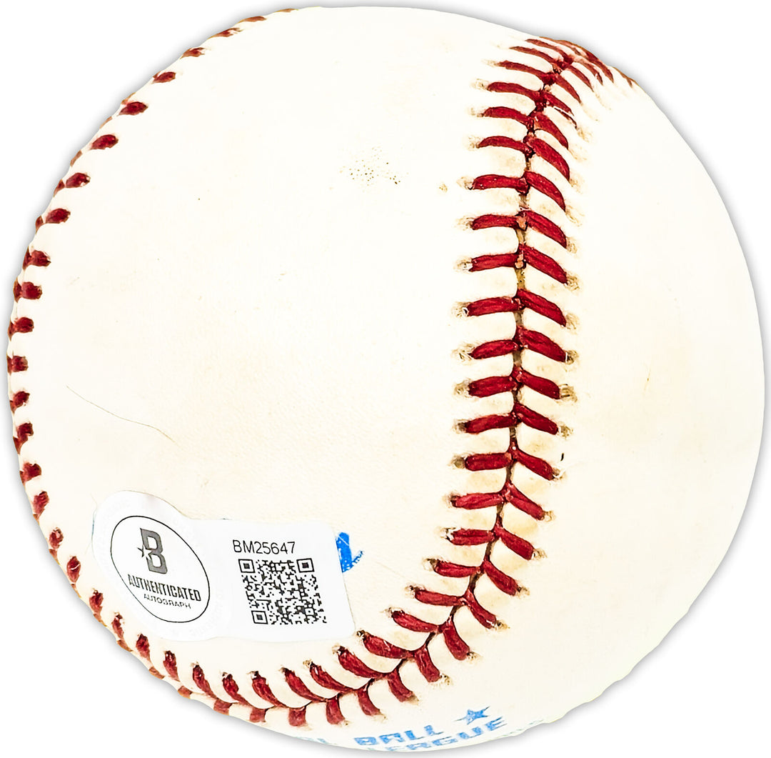 George Brett Autographed AL Baseball Kansas City Royals Beckett QR #BM25647 Image 4