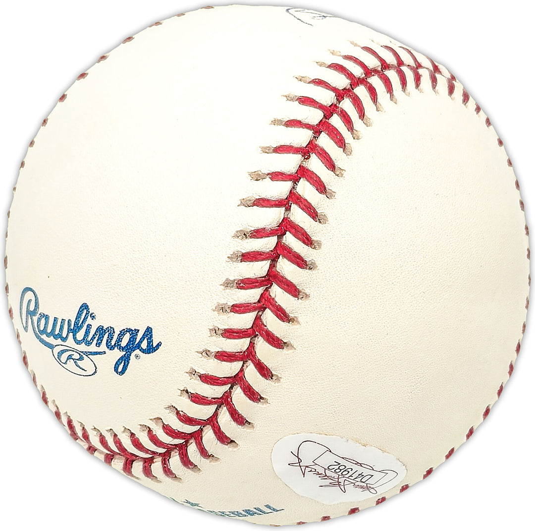 Billy McMillon Autographed MLB Baseball Phillies, Miami Marlins JSA #D41982 Image 3