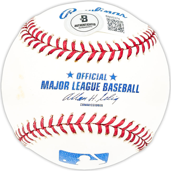 Hal Gilson Autographed MLB Baseball St. Louis Cardinals Beckett QR #BM25374 Image 2