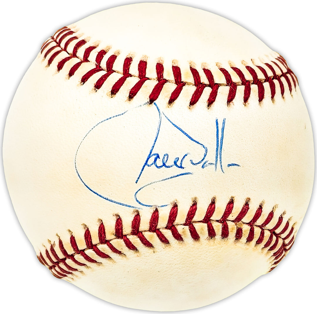 Larry Walker Autographed Official NL Baseball Expos, Rockies Beckett QR #BM25049 Image 1