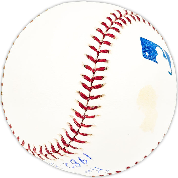 Rob Picciolo Autographed MLB Baseball Brewers "1982 Brewers" Beckett QR #BM25720 Image 4