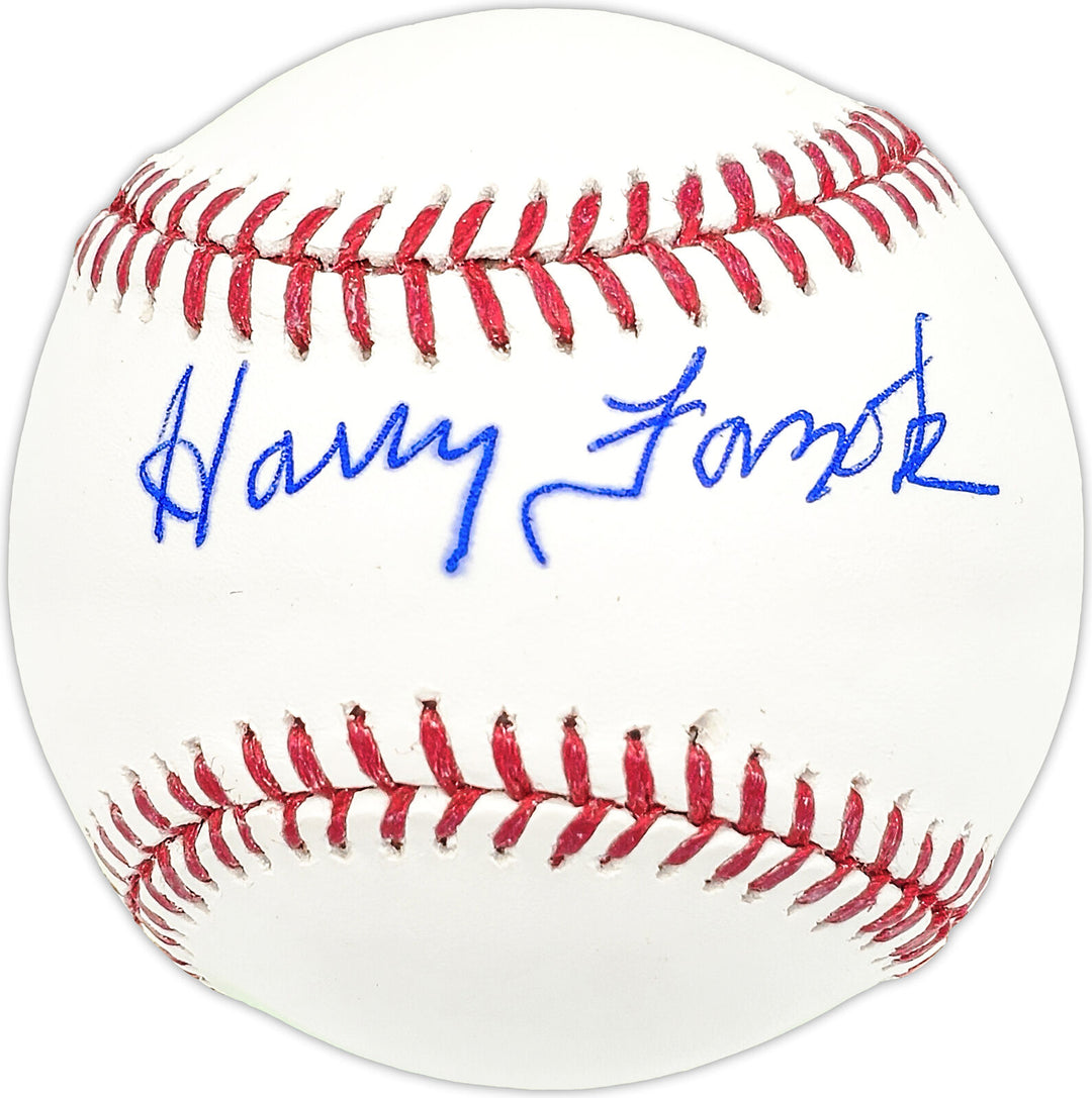 Harry Fanok Autographed Official MLB Baseball St. Louis Cardinals SKU #227610 Image 1