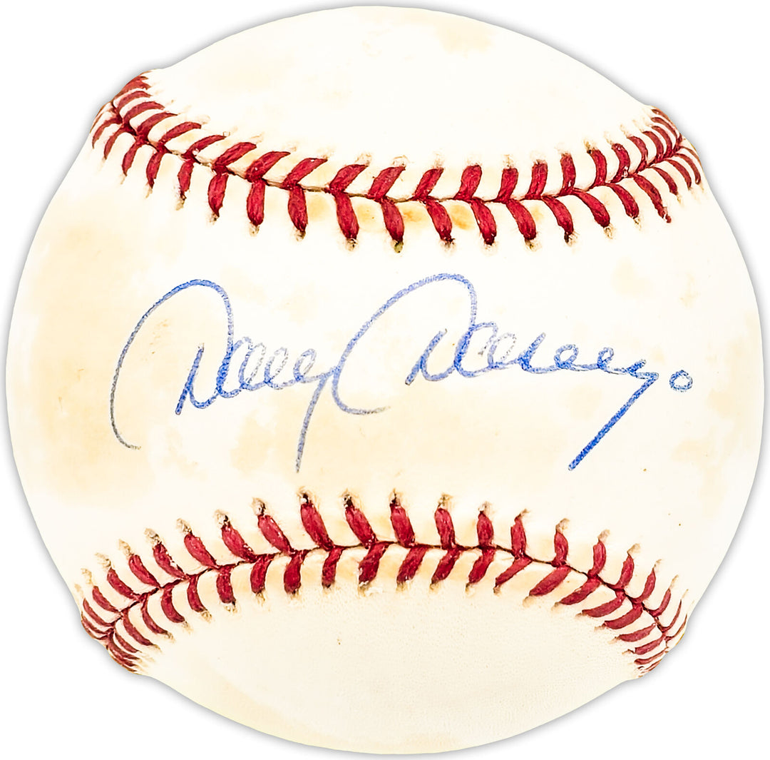 Dave Dravecky Autographed Signed AL Baseball Giants, Padres Beckett QR #BM25584 Image 1
