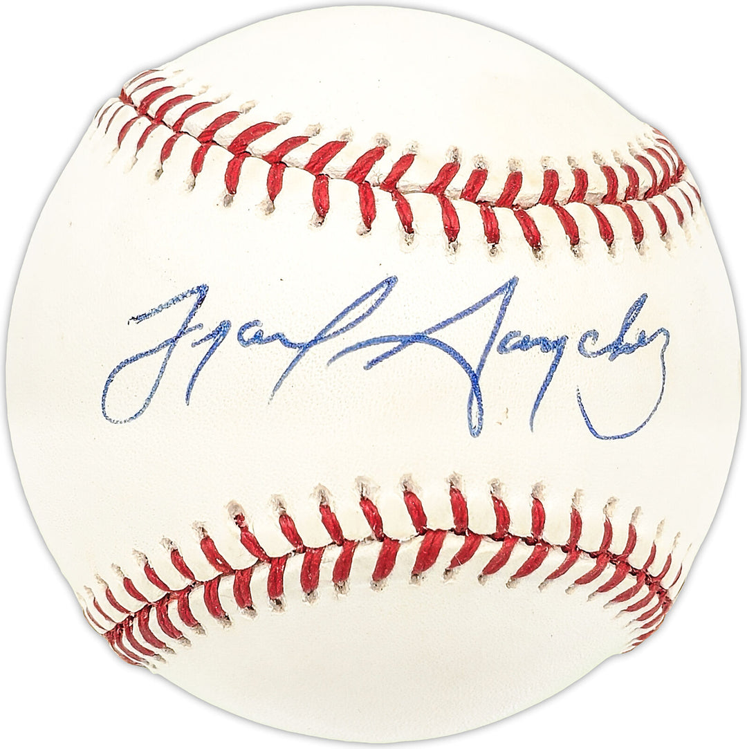 Israel Sanchez Autographed Official AL Baseball Kansas City Royals SKU #227737 Image 1