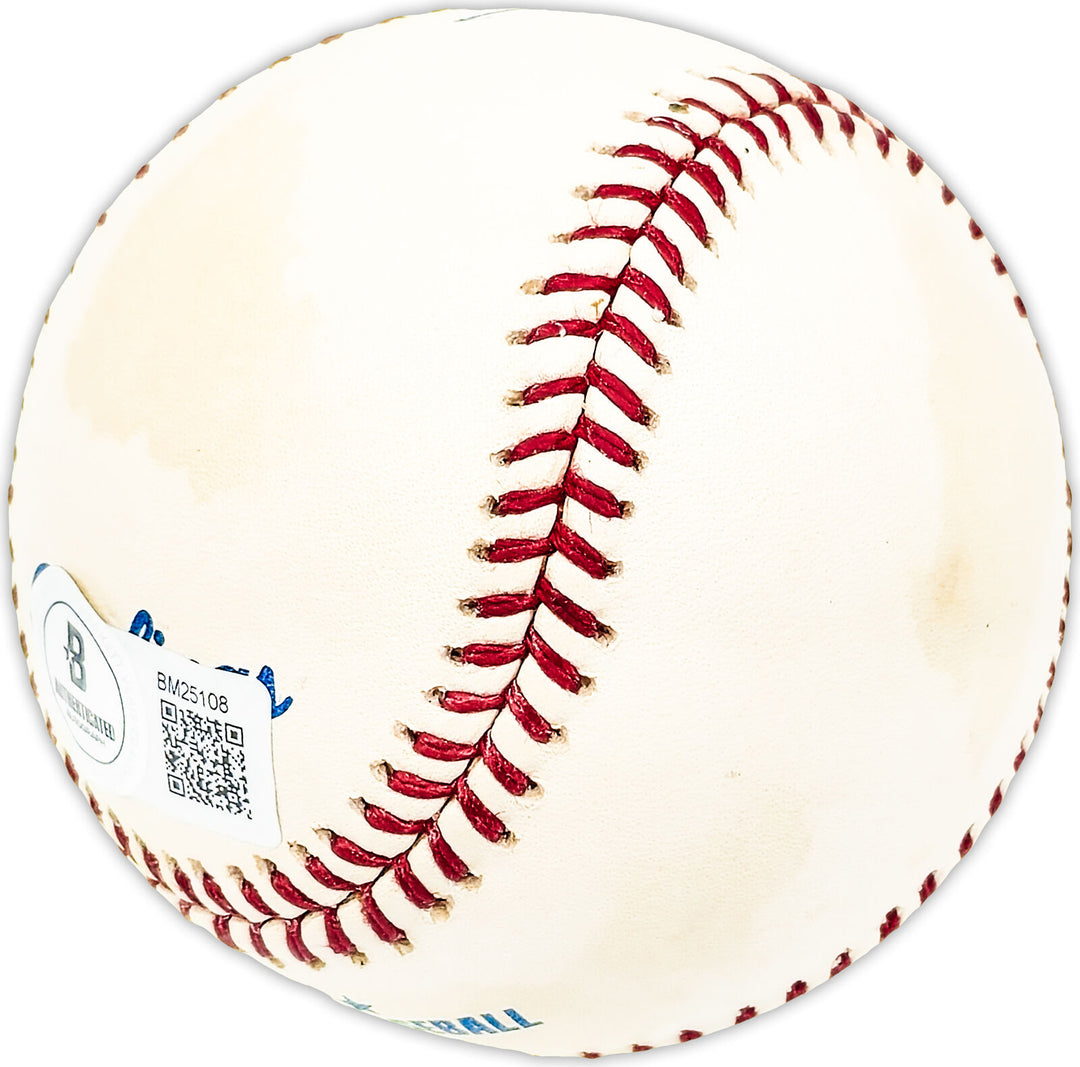 Steve Mura Autographed Signed MLB Baseball San Diego Padres Beckett QR #BM25108 Image 3