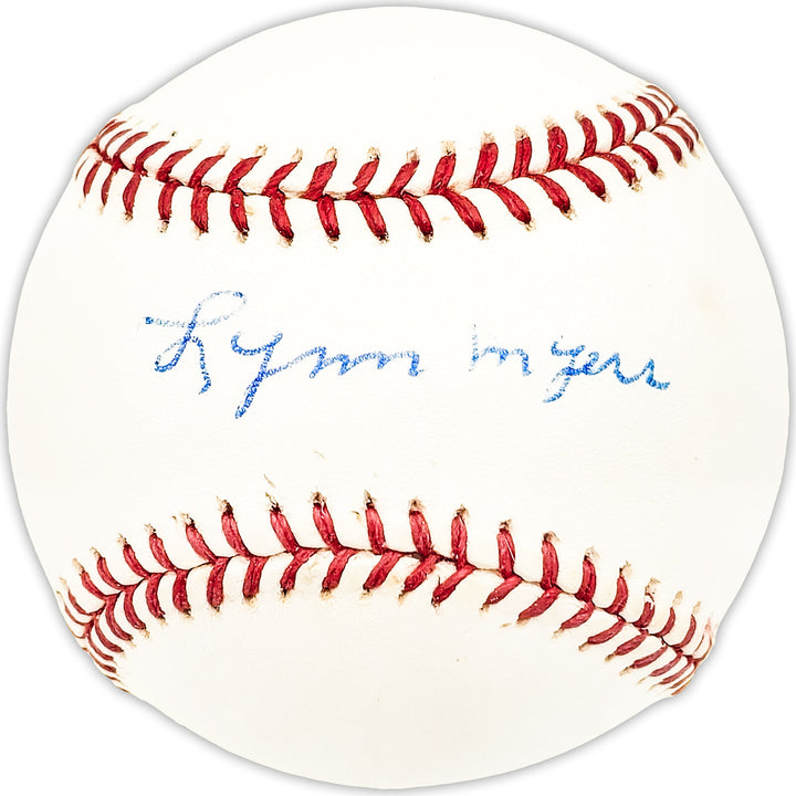 Lynn Myers Autographed NL Baseball St. Louis Cardinals Beckett QR #BM25442 Image 1