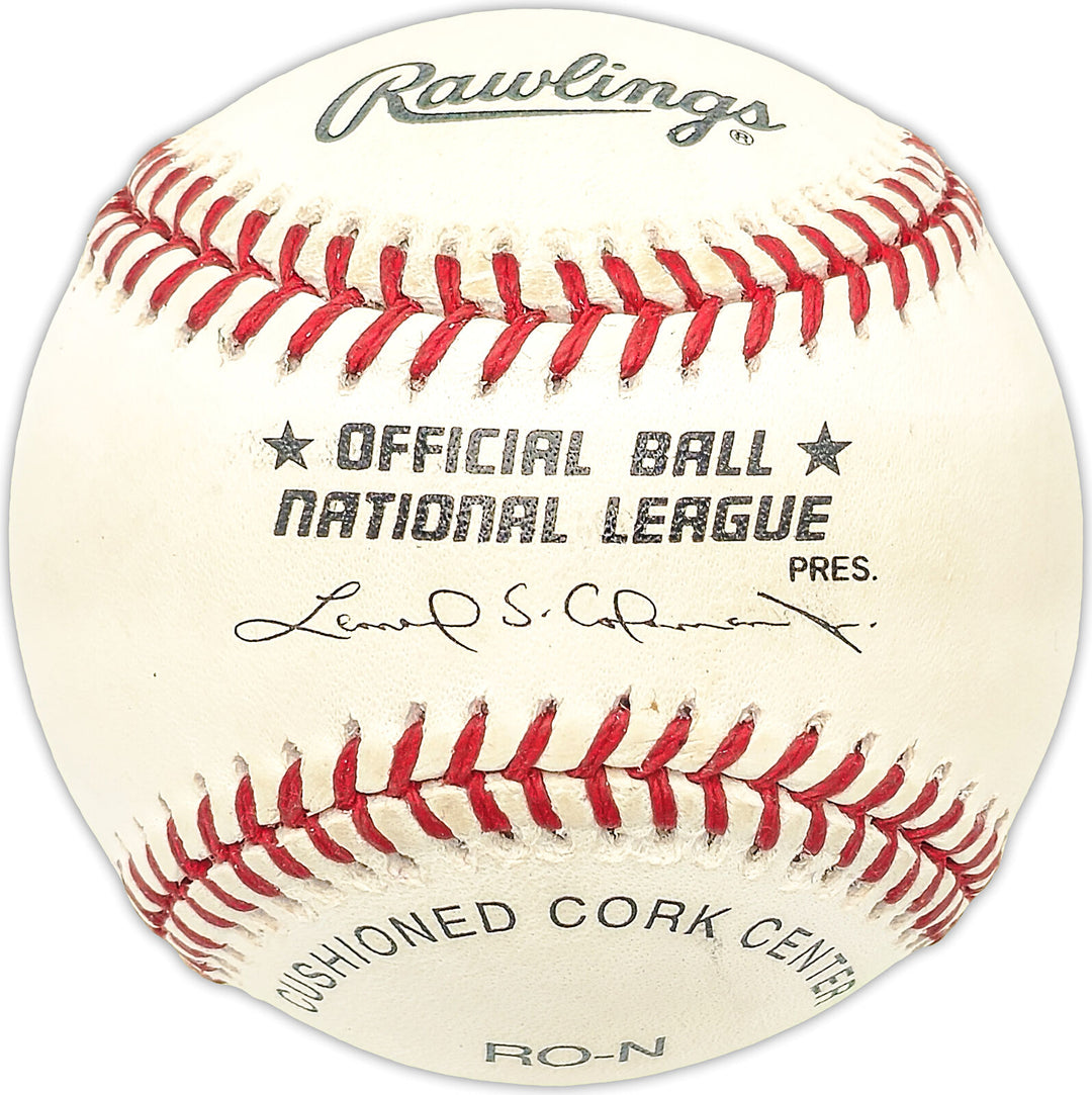 Brian Shouse Autographed NL Baseball Milwaukee Brewers, Texas Rangers 227915 Image 2