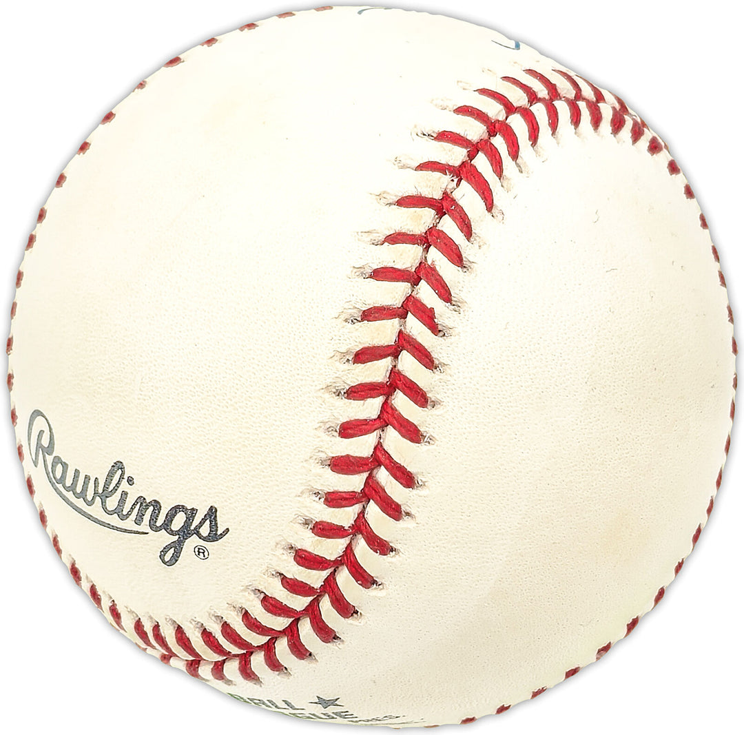 Brian Shouse Autographed NL Baseball Milwaukee Brewers, Texas Rangers 227915 Image 3