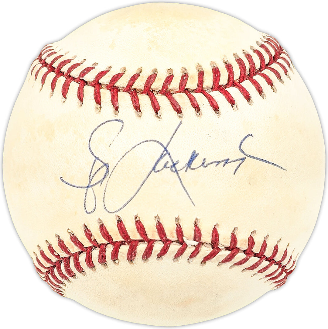 Skip Lockwood Autographed AL Baseball Milwaukee Brewers, New York Mets 227603 Image 1