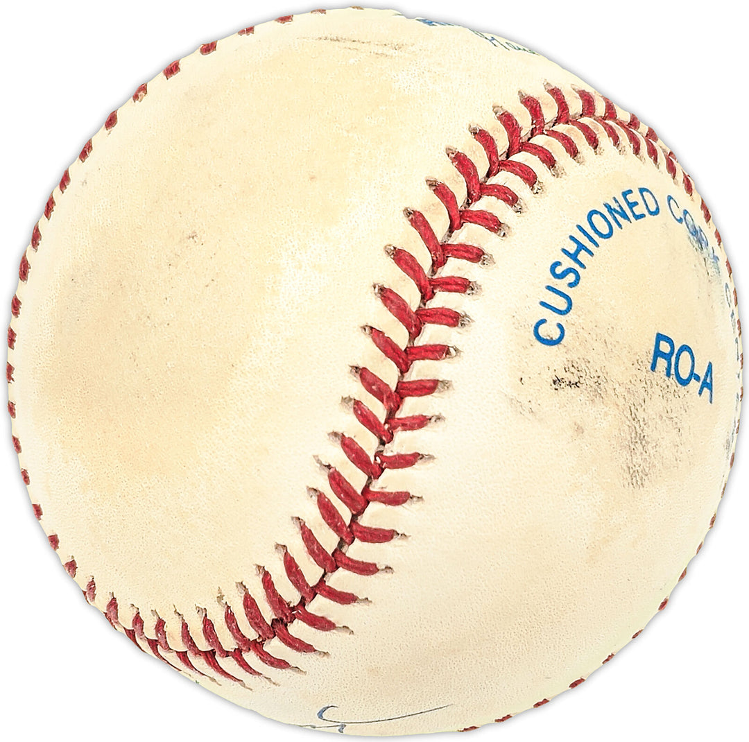 Skip Lockwood Autographed AL Baseball Milwaukee Brewers, New York Mets 227603 Image 4