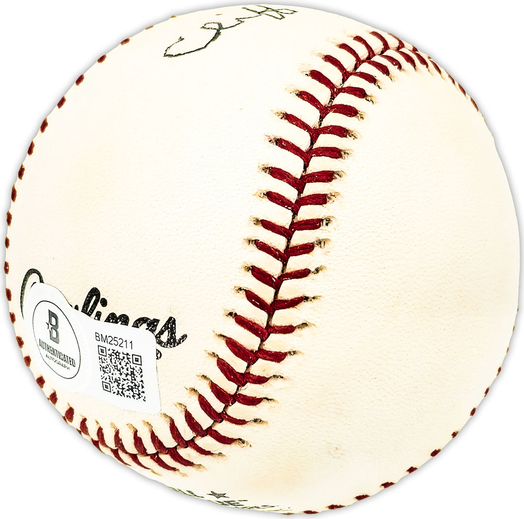 Cliff Chambers Autographed NL Baseball St. Louis Cardinals Beckett QR #BM25211 Image 3