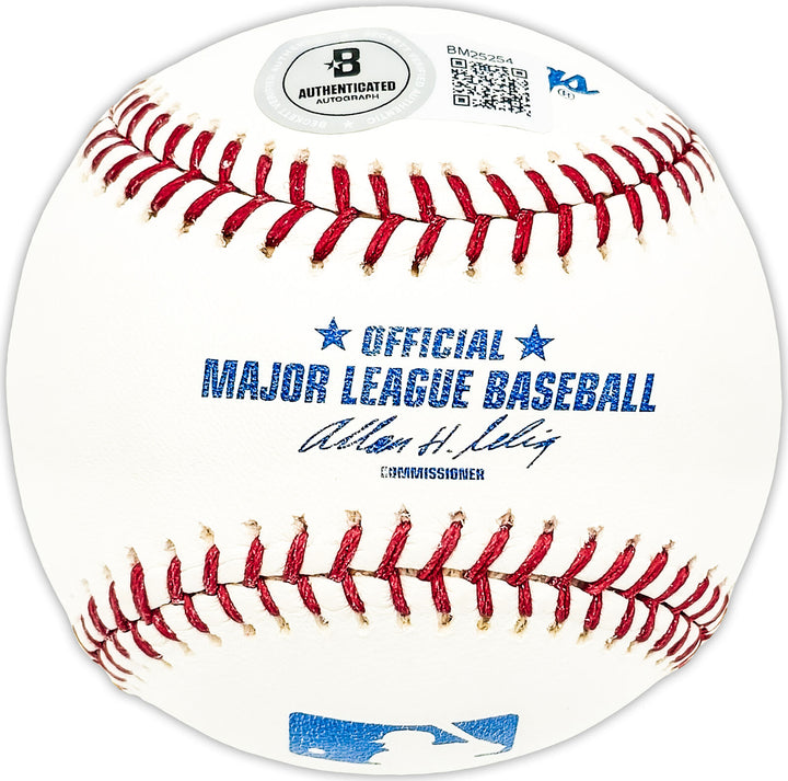Hal Smith Autographed MLB Baseball St. Louis Cardinals Beckett QR #BM25254 Image 2