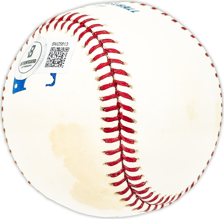 Pete Vuckovich Autographed MLB Baseball Brewers, Cardinals Beckett QR #BM25813 Image 3