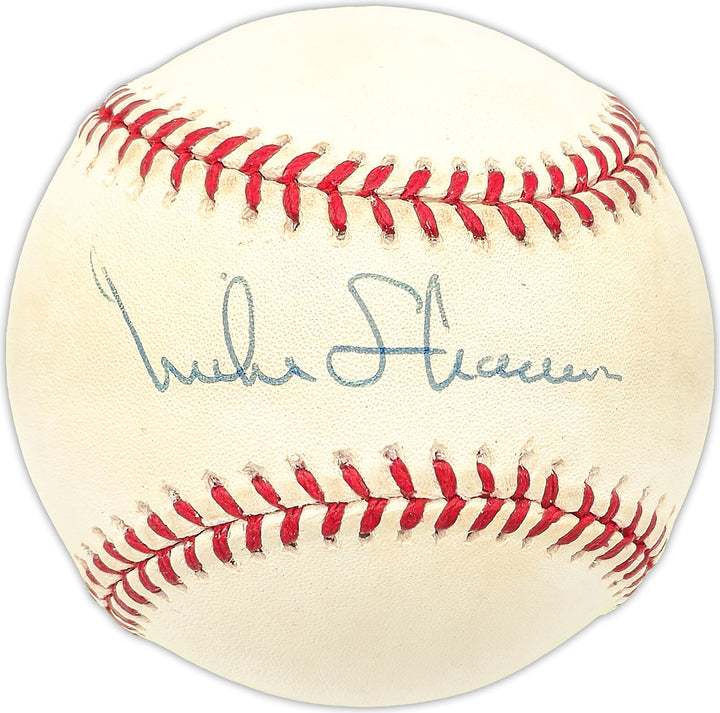 Mike Shannon Autographed Official NL Baseball St. Louis Cardinals JSA #P15148 Image 1