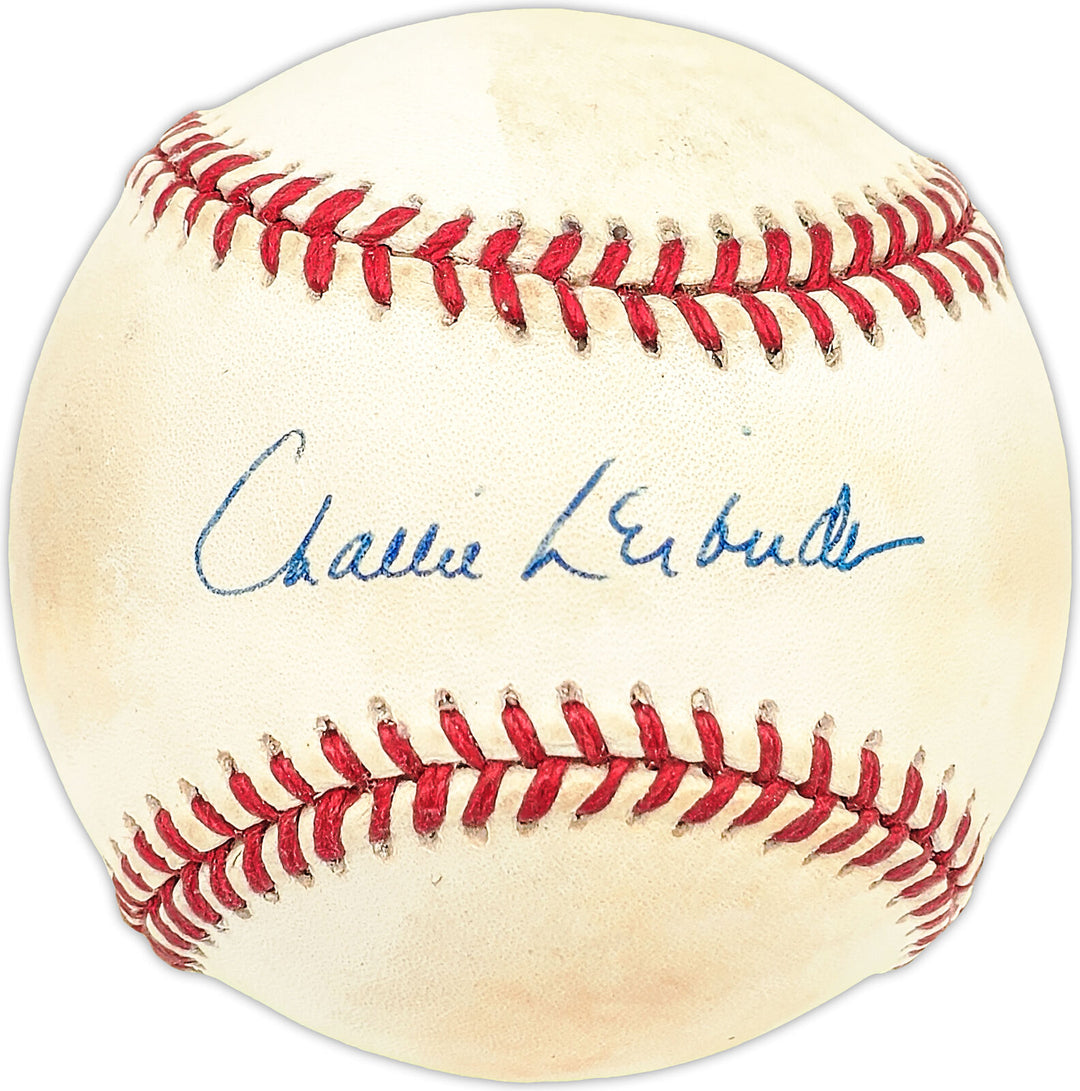 Charlie Leibrandt Autographed Official NL Baseball Royals, Braves SKU #227368 Image 1