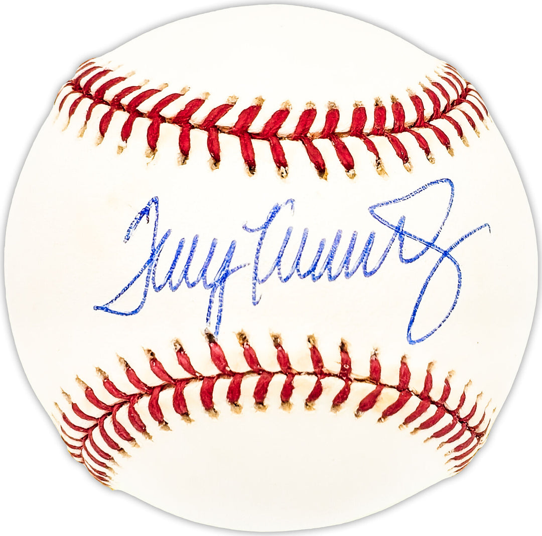 Terry Kennedy Autographed NL Baseball San Diego Padres Beckett QR #BM25587 Image 1