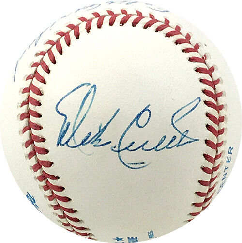 Mike Cuellar Signed AL Baseball Inscribed Feliz Navidad PSA - Baltimore Orioles Image 2