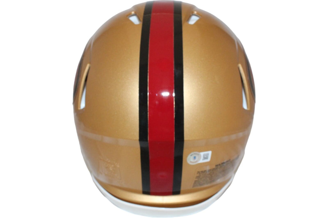 Patrick Willis Autographed San Francisco 49ers TB Pro Helmet Insc. Beckett 44054 Image 4