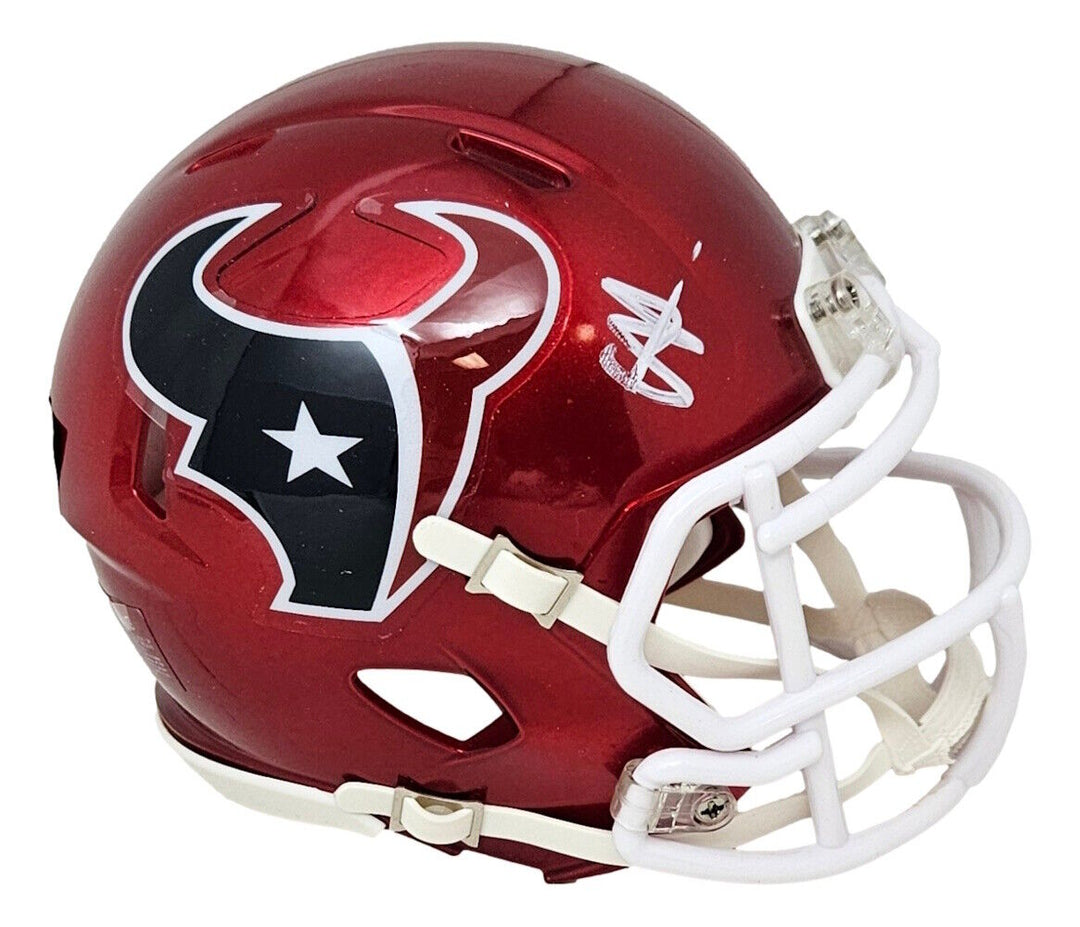 Will Anderson Signed Houston Texans Flash Mini Speed Helmet Fanatics Image 1