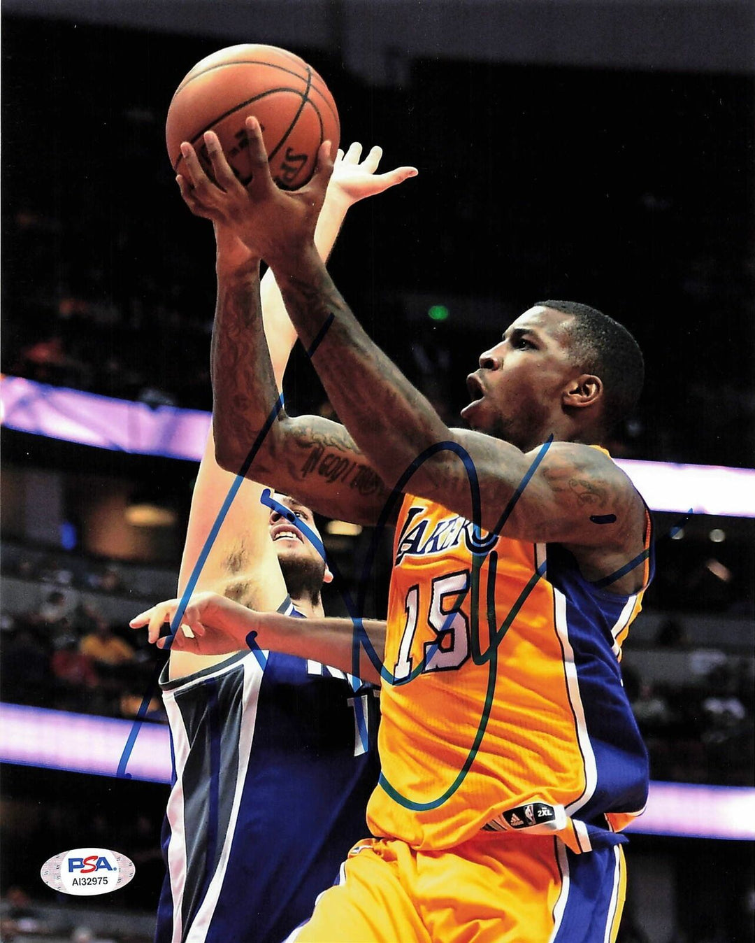 Thomas Robinson signed 8x10  photo PSA/DNA  Los Angeles Lakers Autographed Image 1