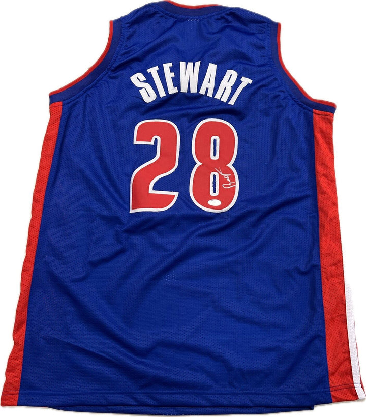 Isaiah Stewart signed jersey PSA/DNA Detroit Pistons Autographed Image 1