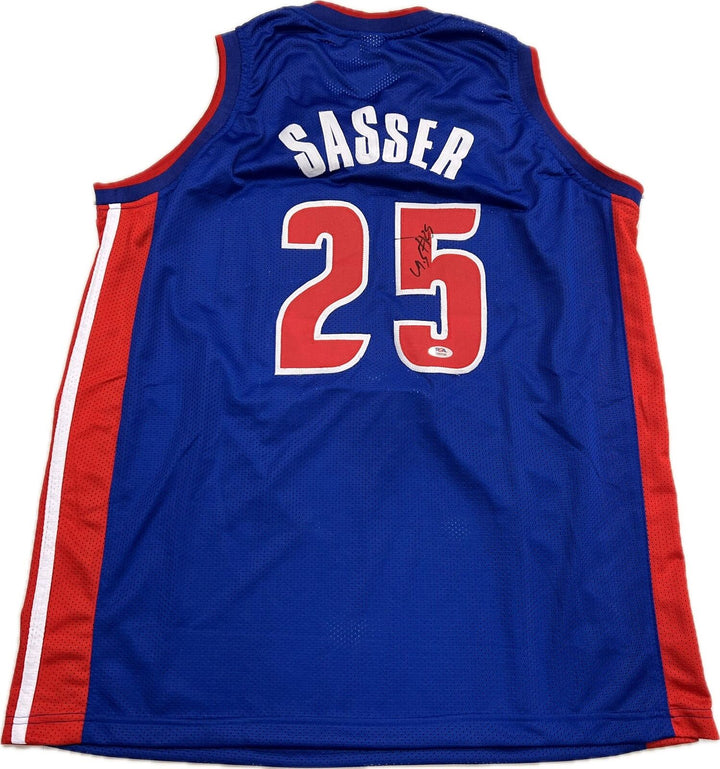 Marcus Sasser signed jersey PSA/DNA Detroit Pistons Autographed Image 1