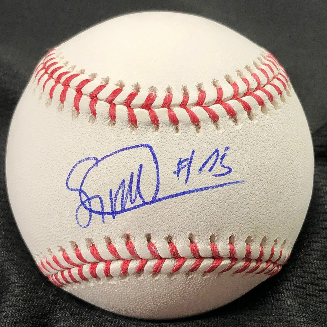 Seuly Matias signed baseball PSA/DNA Kansas City Royals autographed Image 1