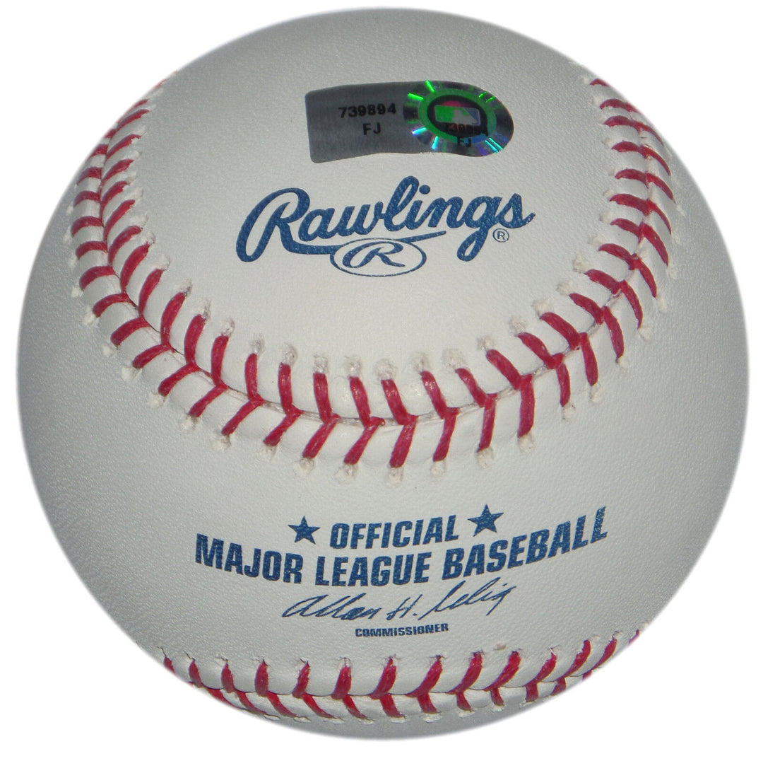 DREW POMERANZ SIGNED OML BUD SELIG BASEBALL w/MLB s/n# HOLOGRAM SAN DIEGO PADRES Image 2
