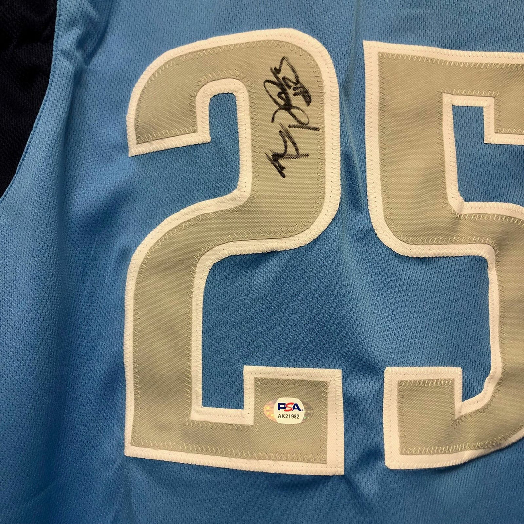 Reggie Bullock signed jersey PSA/DNA Dallas Mavericks Autographed Image 2