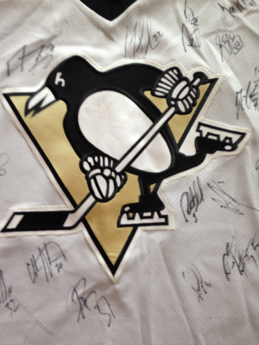 Pittsburgh Penguins 2006 07 team signed Sidney Crosby Practice jersey Auto Jsa Image 3