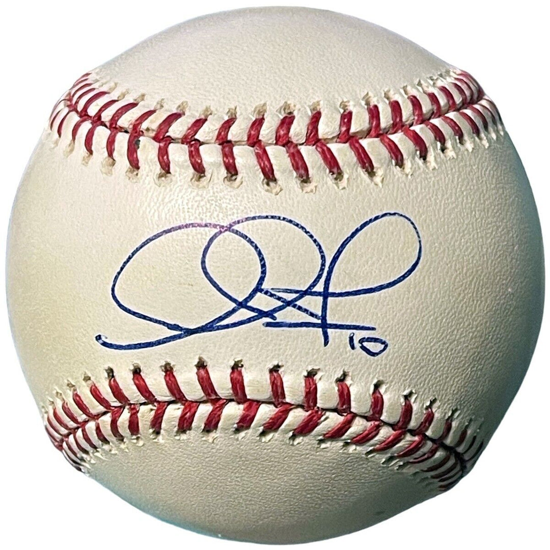 Adam Jones signed Official Rawlings Major League Baseball #10 (Mariners/Orioles) Image 1