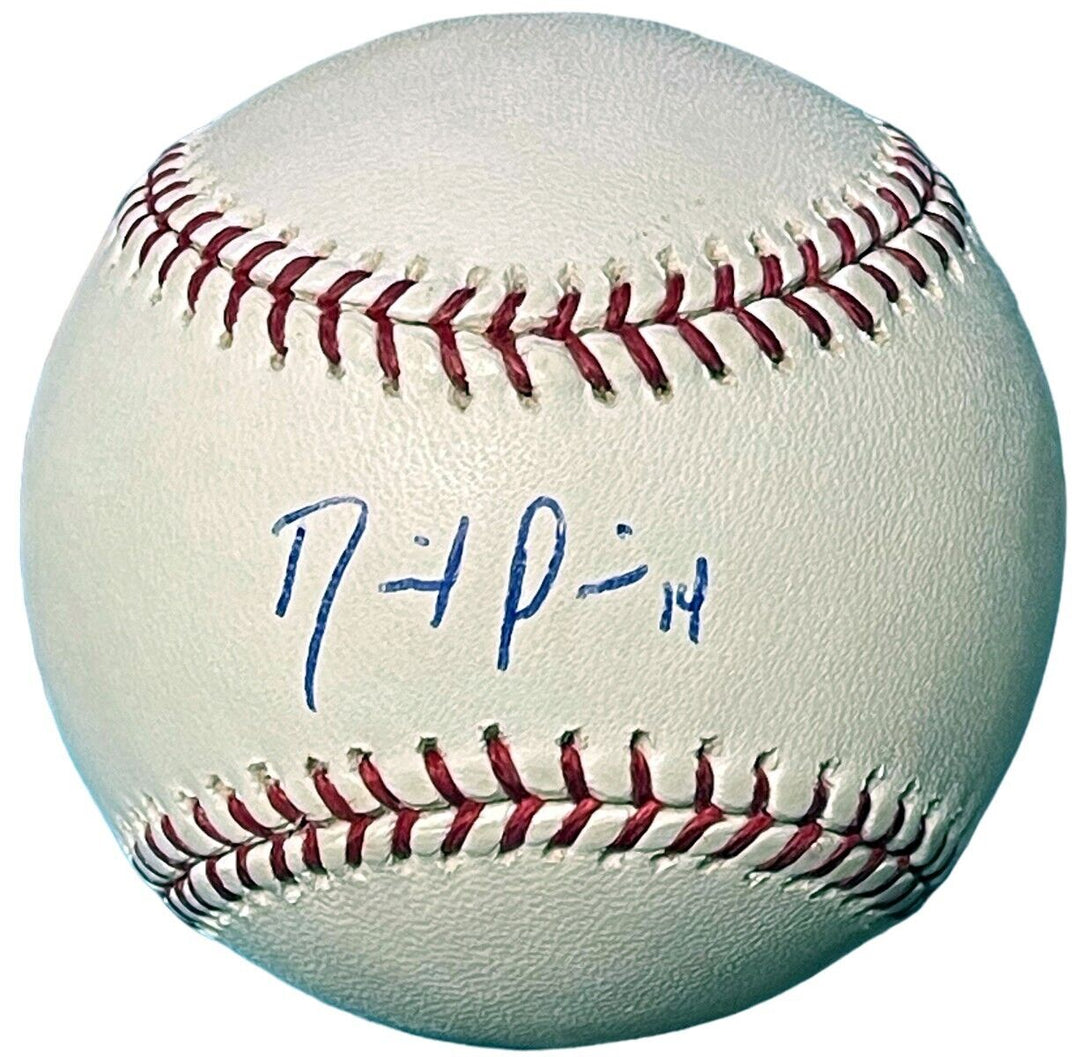 David Price signed Official Rawlings Major League Baseball #14- COA- Rays/Tigers Image 1