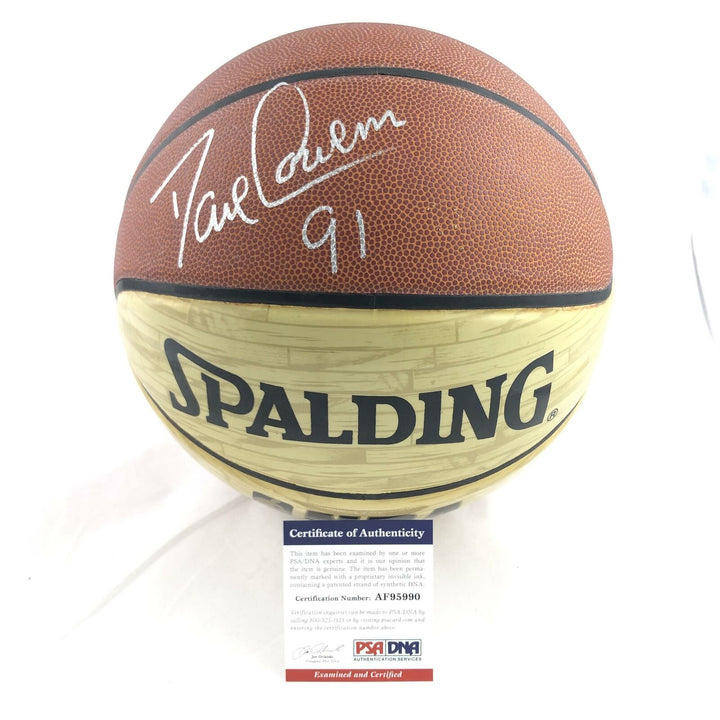 Dave Cowens signed Basketball PSA/DNA Boston Celtics autographed HOF Image 1